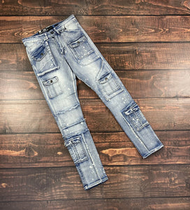Wash Utility Jeans